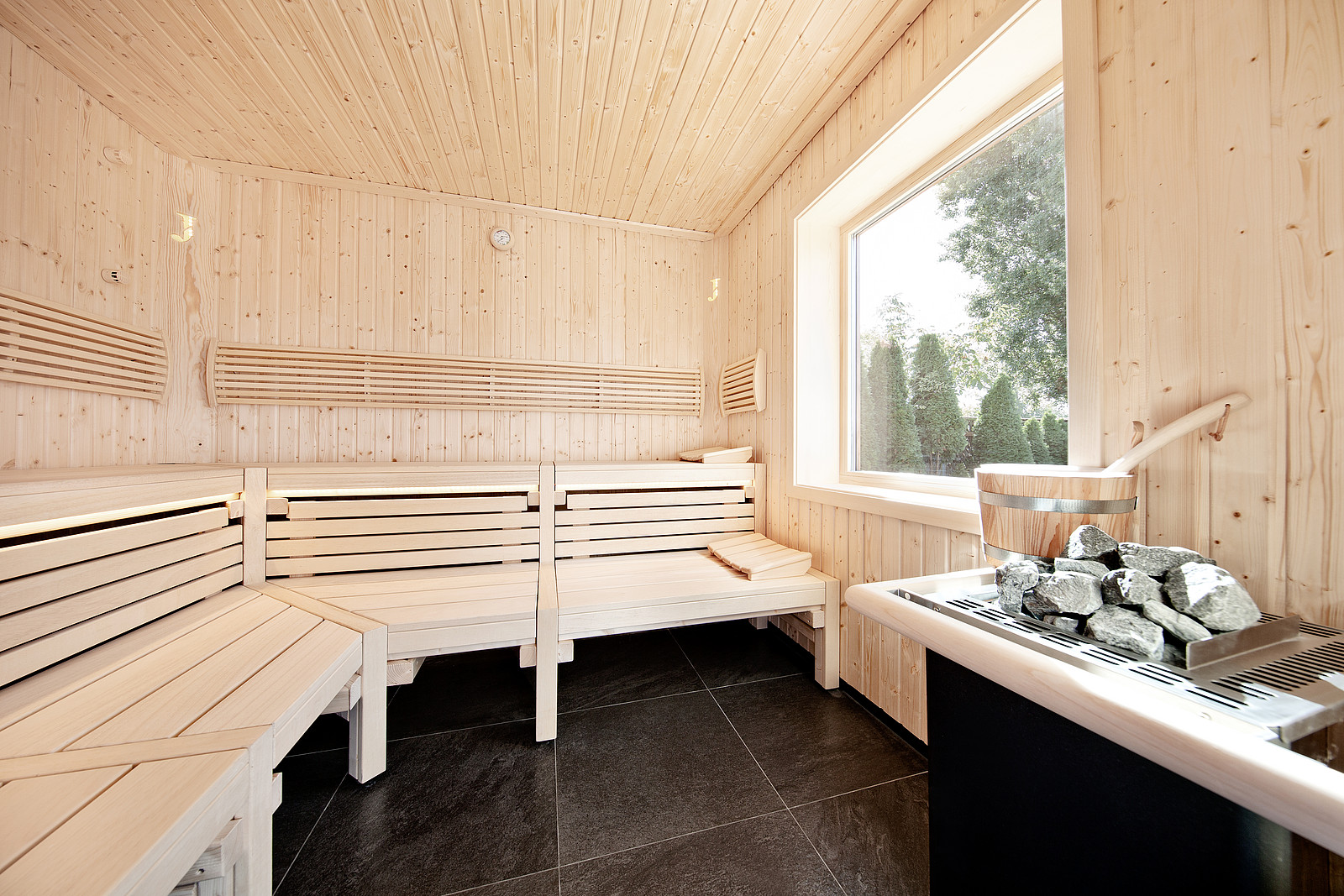  Jordans Untermühle - Wellnesshotel in Rheinhessen, Bio-Sauna