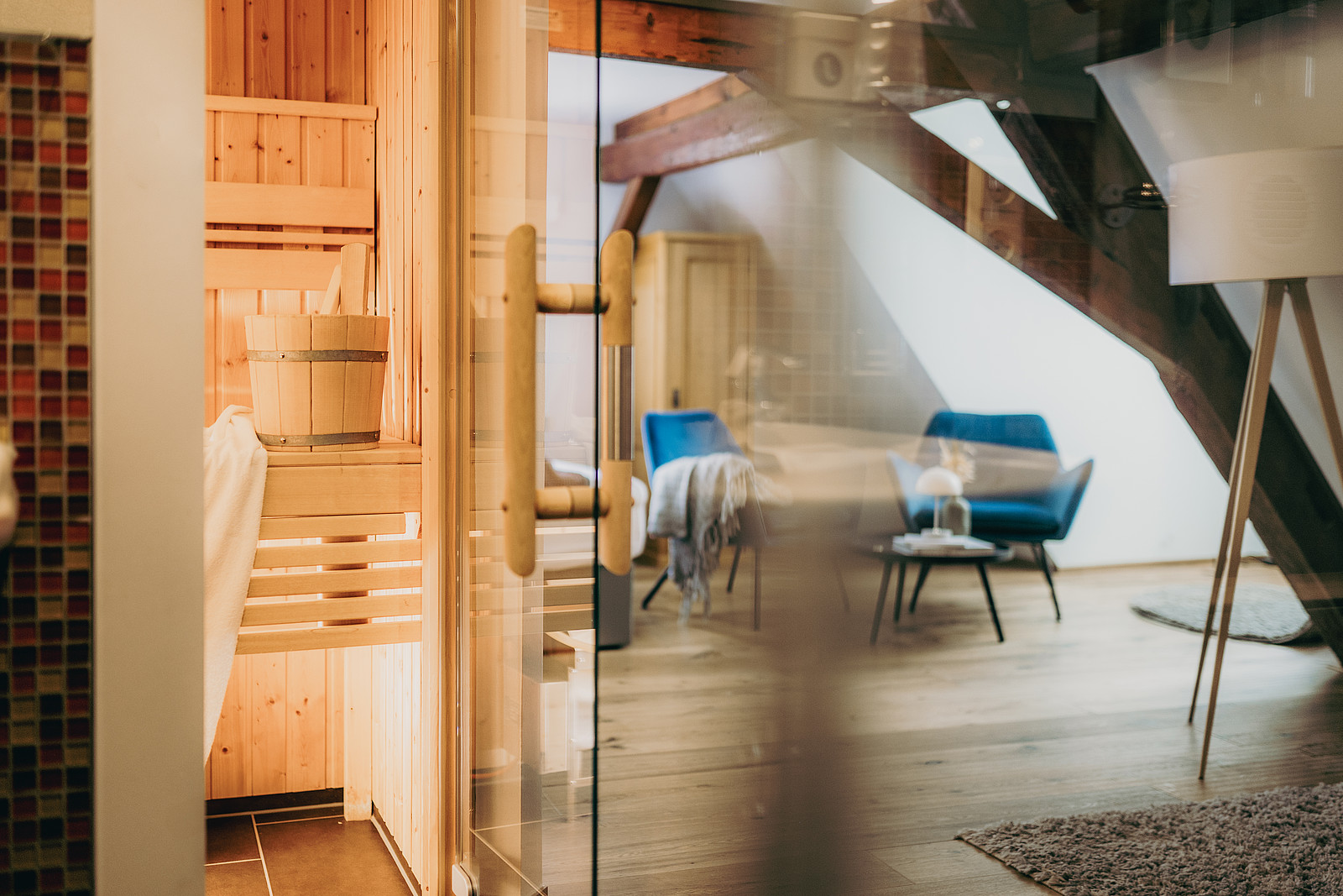 Suite mit privater Sauna im Spa Hotel Jordans Untermühle
