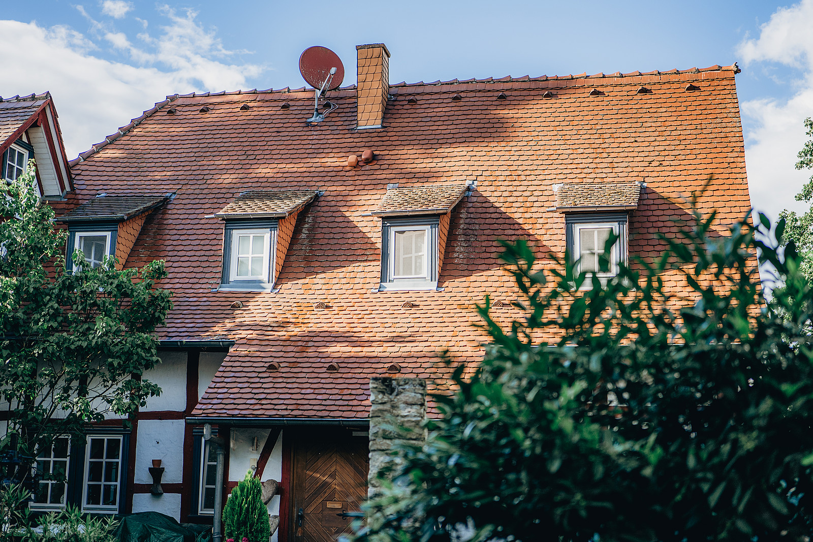 Jordan's Untermühle - Außenansicht Fachwerkhaus