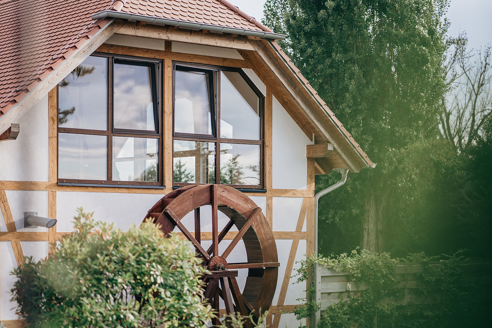 Jordan's Untermühle - Fachwerkhaus mit Mühlenrad
